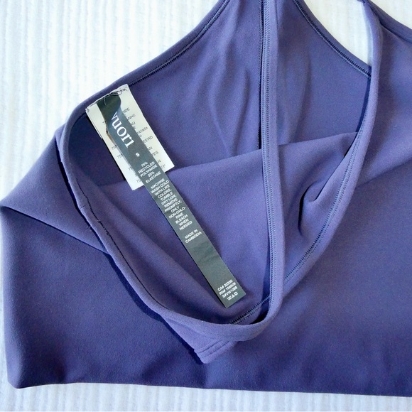 Vuori AllTheFeels Crop Too in Purple - Picture 4 of 4